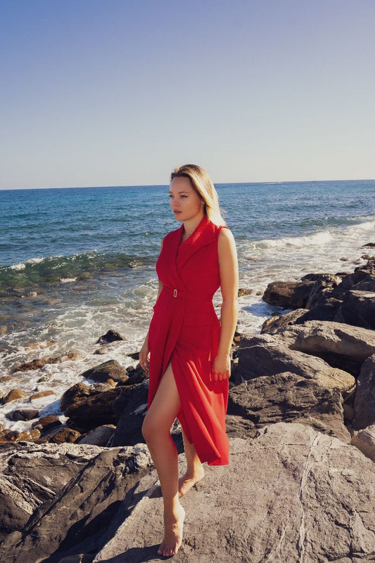 Ella Dress In Red