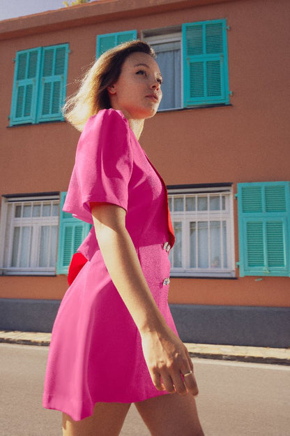 Nicole Dress In Pink
