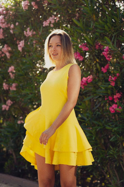 Margherita Dress In Yellow